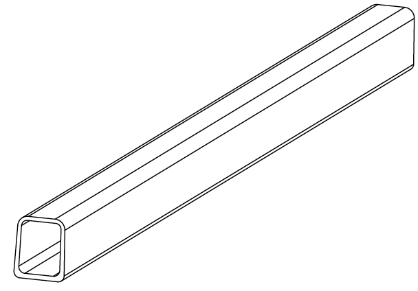 800-0044 - Side rail, Twin (front-rear)