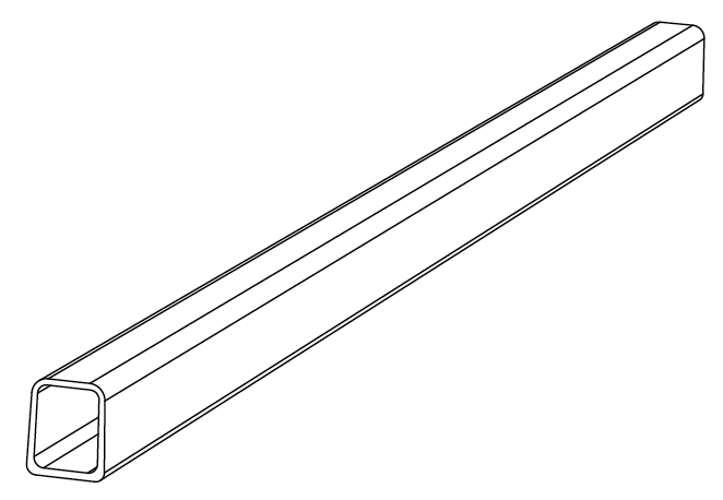 800-0045 - Side rail, Twin (left-right)